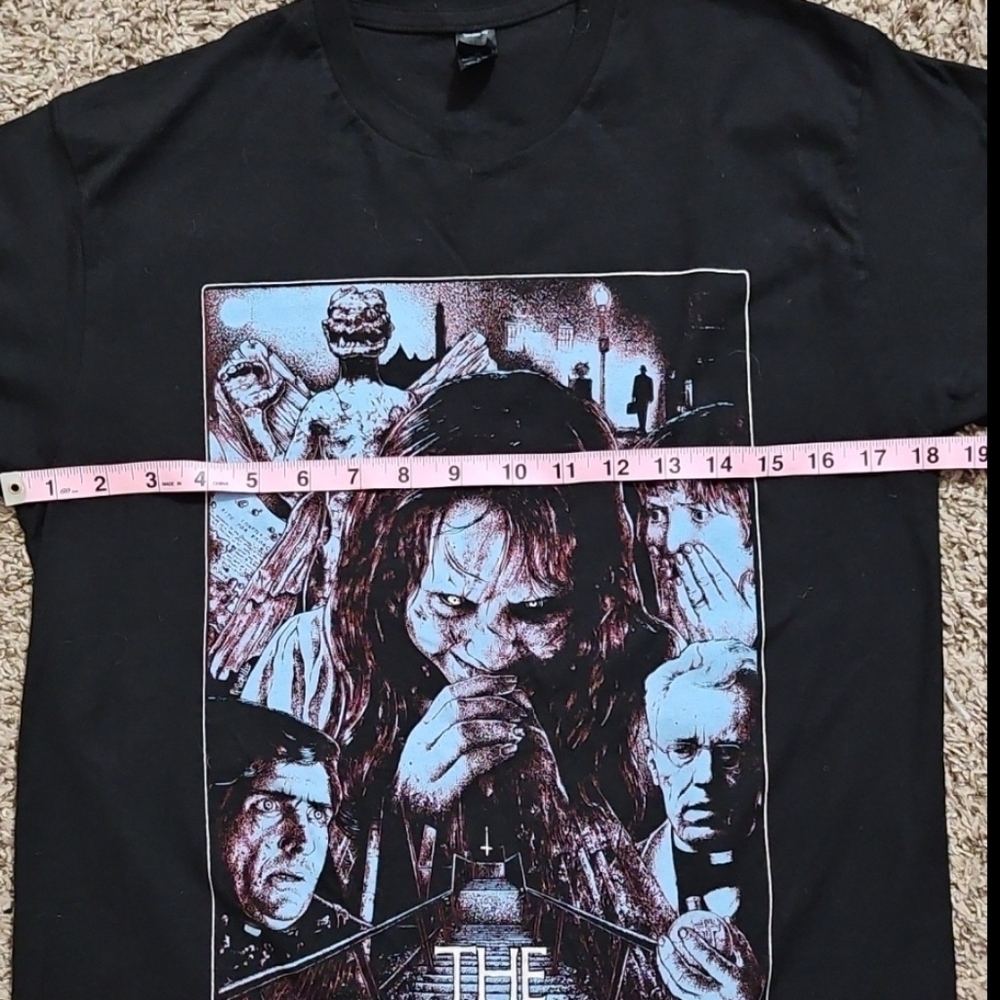 The Exorcist Movie Collage Graphic Black Short-sleeved Tee - Picture 4 of 8
